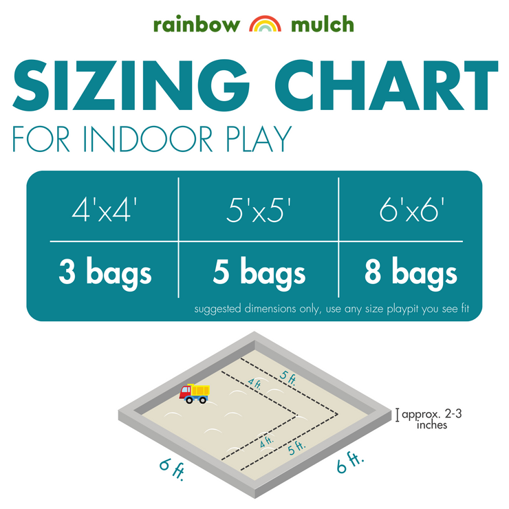 Rainbow Mulch (15-lb bag)